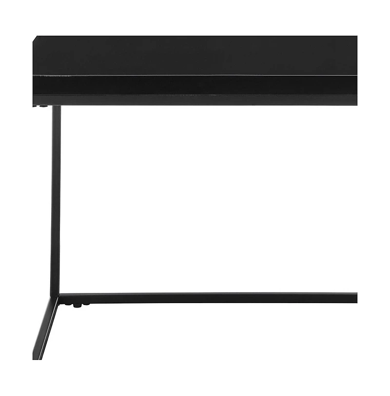 Modern Square End Table with Sturdy Design for Small Spaces