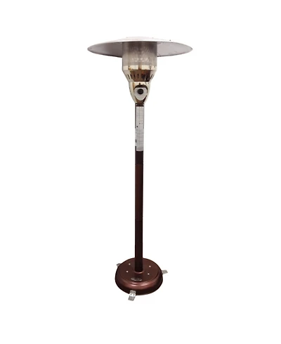 Freestanding 41000 Btu Natural Gas Patio Heater with Steel Construction
