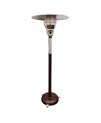 Freestanding 41000 Btu Natural Gas Patio Heater with Steel Construction