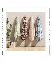 Linery & Co. 100% Cotton Oversized Summer Beach Towels