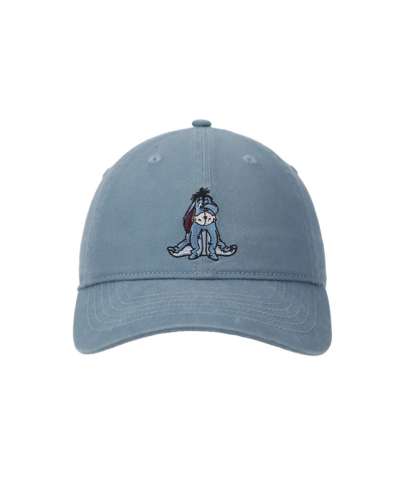 Winnie the Pooh Men's Disney Eeyore Blue Unstructured Baseball Cap