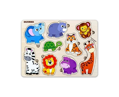 Quokka Wooden Puzzles for Toddlers 3-5 - Games Children's Learning