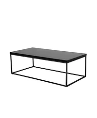 Metal Coffee Table for Modern Living Room or Office Decor