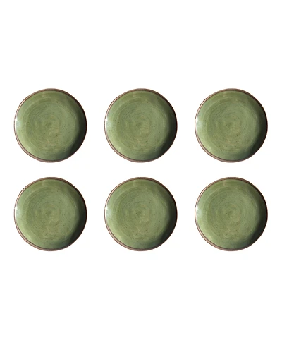 Abode Homewares Retreat Pottery 6-Pc. Salad Plates, Service For 6