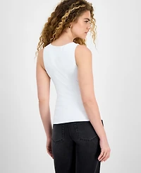Bar Iii Women's Second Skin Ruched Tank Top
