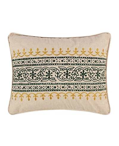 Levtex Kimpton Embroidered Decorative Pillow, 14" x 18"