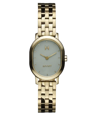 Mvmt Women's Carmel Oval Gold Tone Stainless Steel Bracelet Watch