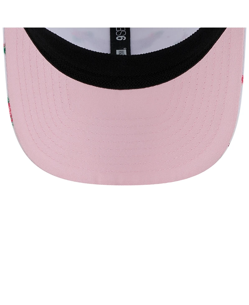 New Era Men's White Dallas Cowboys Adventure Flamingo Pattern 9SEVENTY Stretch-Snap Hat