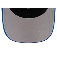 New Era Men's Blue Seattle Sounders Fc Labeled 9SEVENTY Trucker Stretch-Snap Adjustable Hat