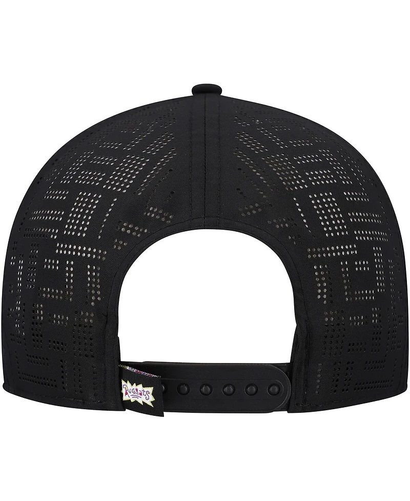 New Era Men's Black Rugrats Rope Trucker 9FIFTY Snapback Hat