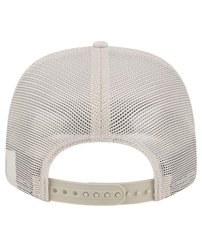 New Era Men's Light Beige Athletics Flawless 9SEVENTY Stretch Snap Hat