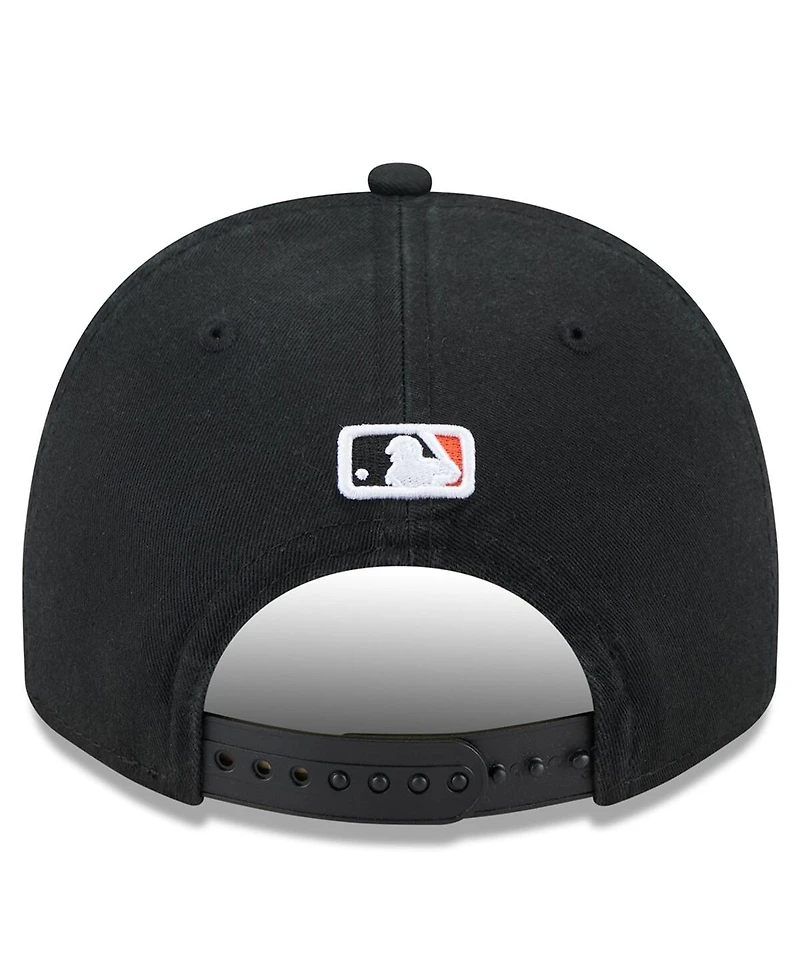 New Era Men's Black San Francisco Giants 2025 Jackie Robinson Day Golfer Adjustable Hat