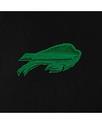 Antigua Women's Black Buffalo Bills St. Patrick's Day Intent Quarter-Zip Pullover Sweatshirt