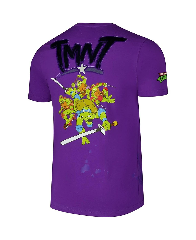 Freeze Max Men's Purple Teenage Mutant Ninja Turtles Turtle Power T-Shirt