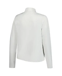 Under Armour Women's White 2025 Wm Phoenix Open Rose Jacquard Quarter-Zip Top