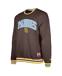 New Era Men's Brown San Diego Padres Father's Day Pullover Sweatshirt