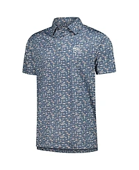 FootJoy Men's Blue Wm Phoenix Open ProDry All Over Print Polo Shirt