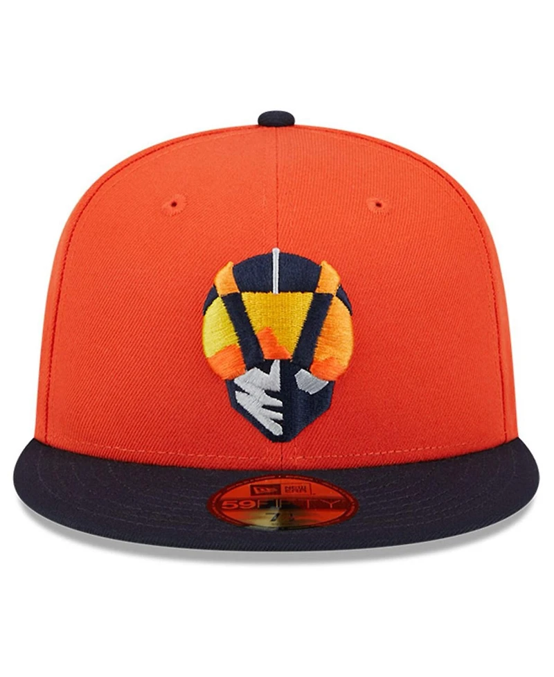 New Era Men's Orange Las Vegas Aviators Big League Chew Team 59FIFTY Hat