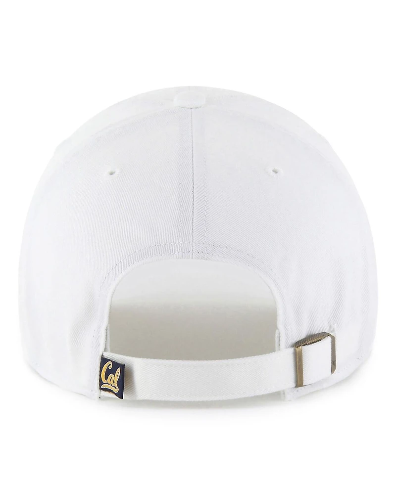 '47 Brand Men's White Cal Bears Clean Up Adjustable Hat