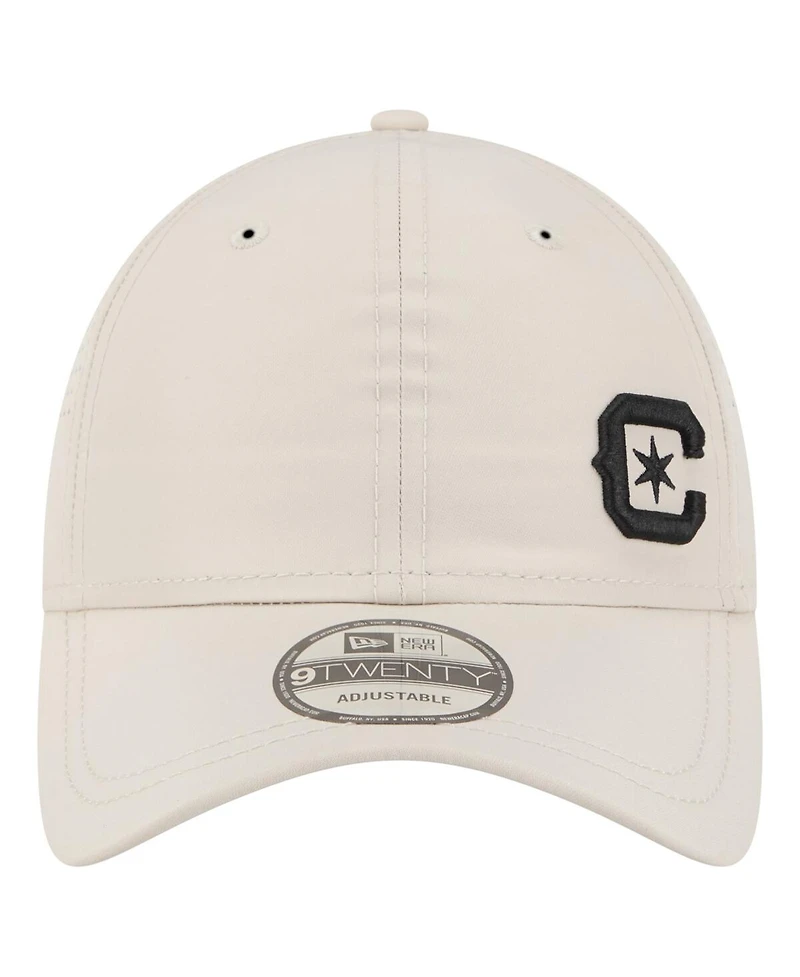 New Era Men's Tan Chicago Fire Active 9TWENTY Adjustable Hat