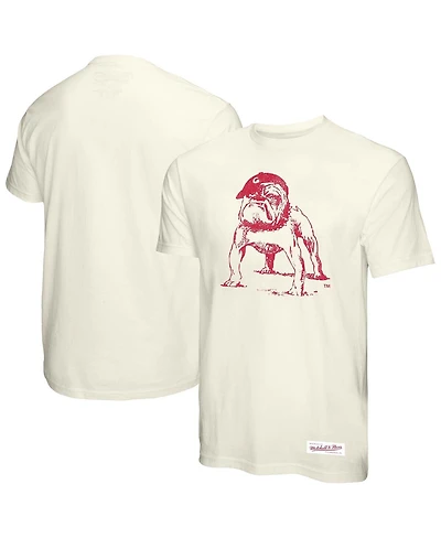 Mitchell & Ness Men's Cream Georgia Bulldogs Vintage Tone T-Shirt