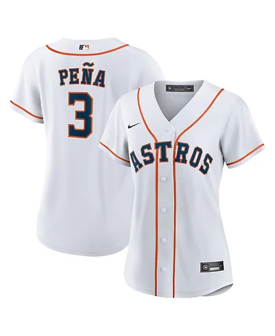 Nike Women's Jeremy Pena White Houston Astros Home Replica Jersey