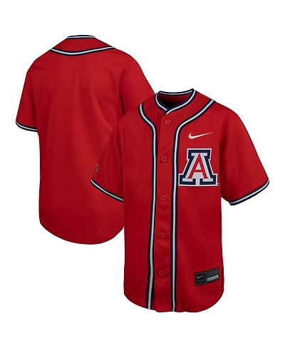 Nike Big Boys and Girls Red Arizona Wildcats Limited Baseball Jersey