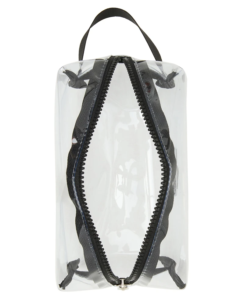 Madden Girl Eddiec Clear Zippered Pouch