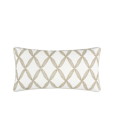 Levtex English Forest Crewel Stitch Decorative Pillow, 12" x 24"