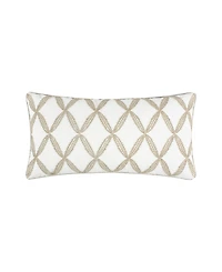 Levtex English Forest Crewel Stitch Decorative Pillow, 12" x 24"