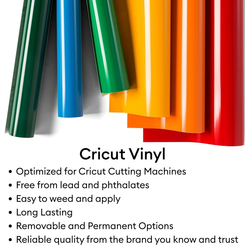 Cricut Explore 4 Cutting Machine with Vinyl and Iron-On Sheets Bundle