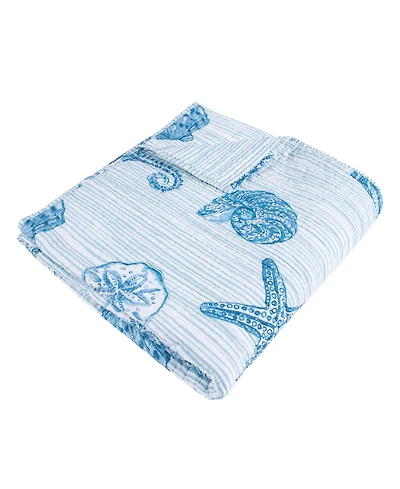 Levtex Sandy Cove Reversible Quilted Throw, 50" x 60"