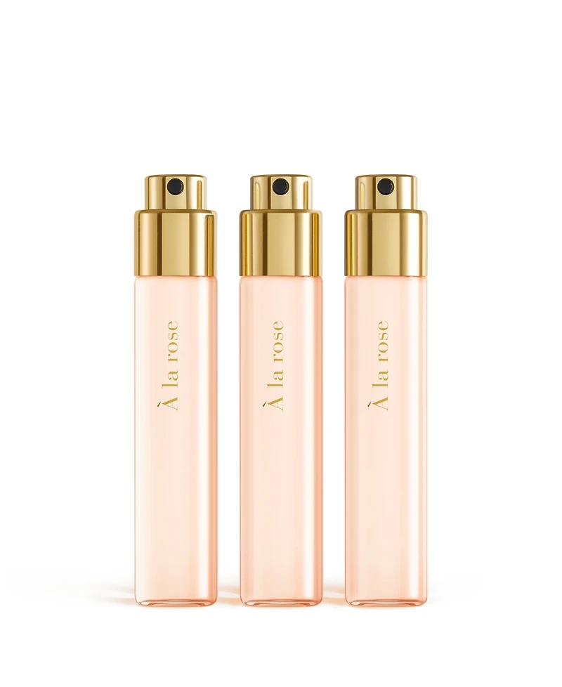 Maison Francis Kurkdjian 3-Pc. A la Rose Eau de Parfum Globe Trotter Refills Set