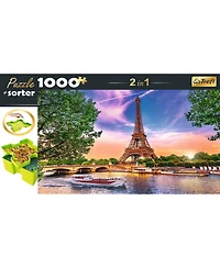 Trefl Red 1000 Piece Puzzle & Sorter - Sunset over Paris