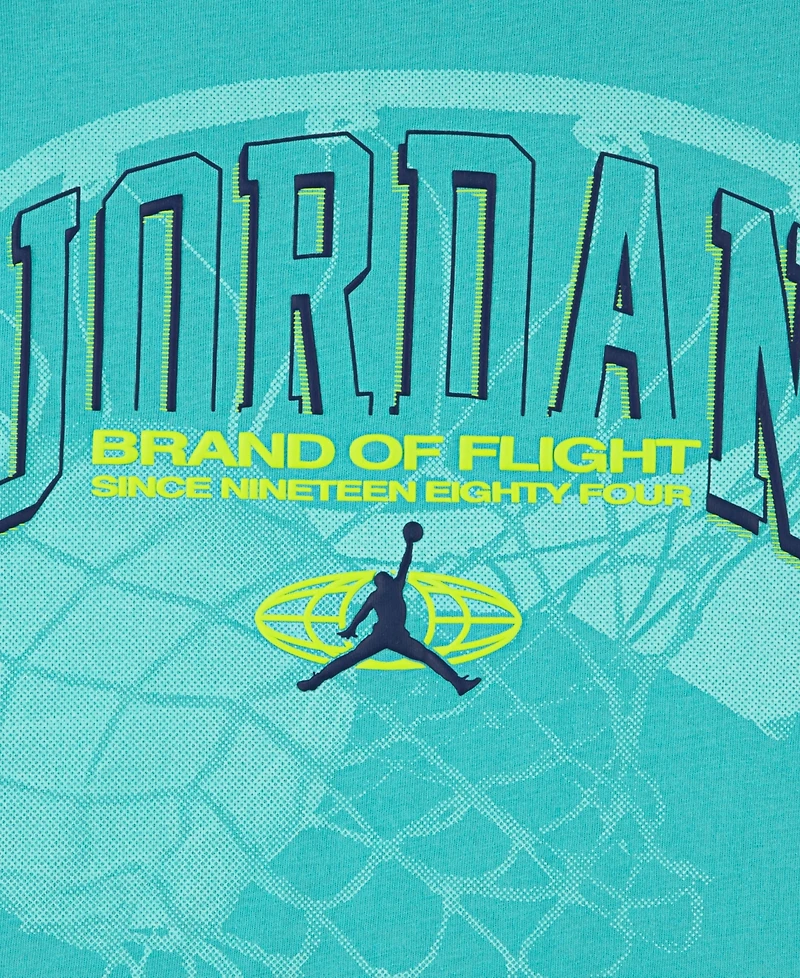 Jordan Big Boys Short-Sleeve Hoop Up Graphic T-Shirt