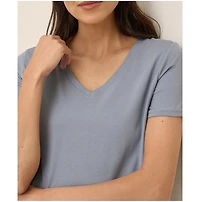 Pact Women's Softspun V-Neck Tee