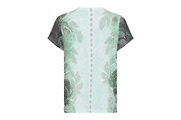 Olsen Women's Panneaux Print Tunic T-Shirt