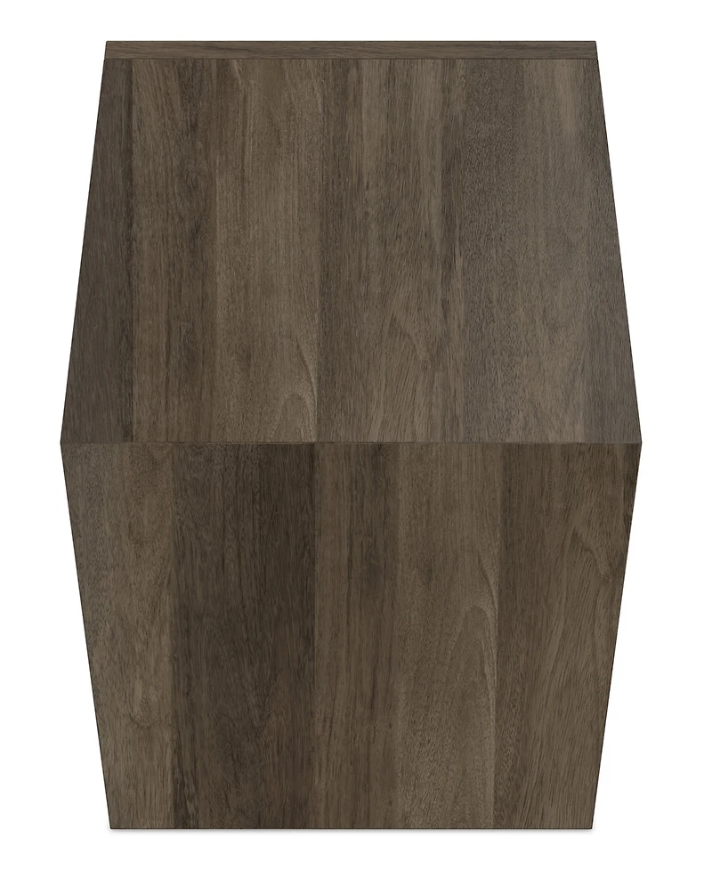 Simpli Home 22" Mango Wood Terry Side Table