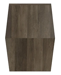 Simpli Home 22" Mango Wood Terry Side Table