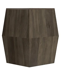 Simpli Home 22" Mango Wood Terry Side Table