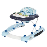 Dream On Me Go-Getter Baby Walker and Walk Behind Walker, Orange