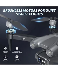 Contixo F25 Foldable Drone – 1080p Fhd Camera - Faa-Exempt