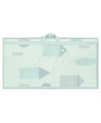 Dream On Me Play Time Reversible & Water-resistant Baby Mat, Cloud Jungle Bear Print