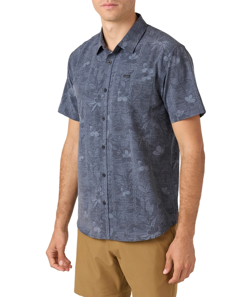 O'Neill Men's Traveler Traverse Short Sleeve Standard Shirt