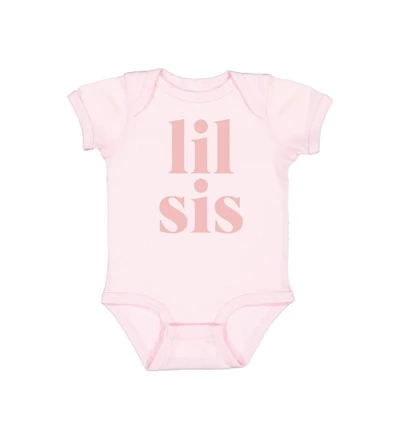 Sweet Wink Baby Girls Lil Sis Short Sleeve Bodysuit
