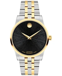 Movado Women's Museum Classic Swiss Automatic Stainless-Steel Yellow Pvd Watch, 33mm