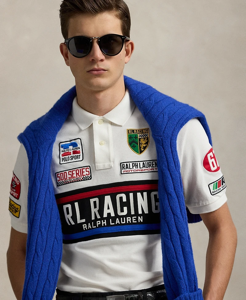 Polo Ralph Lauren Men's Classic-Fit Mesh Graphic Shirt