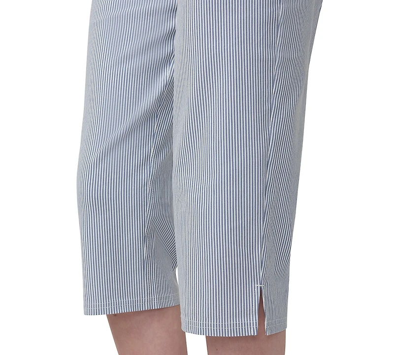 Hue Women's Spring Stripe Pedal Pusher Pants