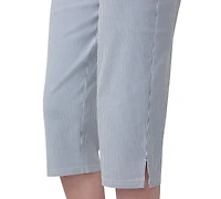 Hue Women's Spring Stripe Pedal Pusher Pants