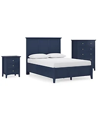 Hedworth California King 3-Pc. Set (Bed, Chest & Nightstand)